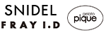 SNIDEL/ FRAY I.D /gelato pique