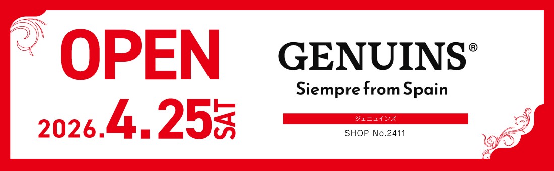 NEW SHOP【GENUINS】
