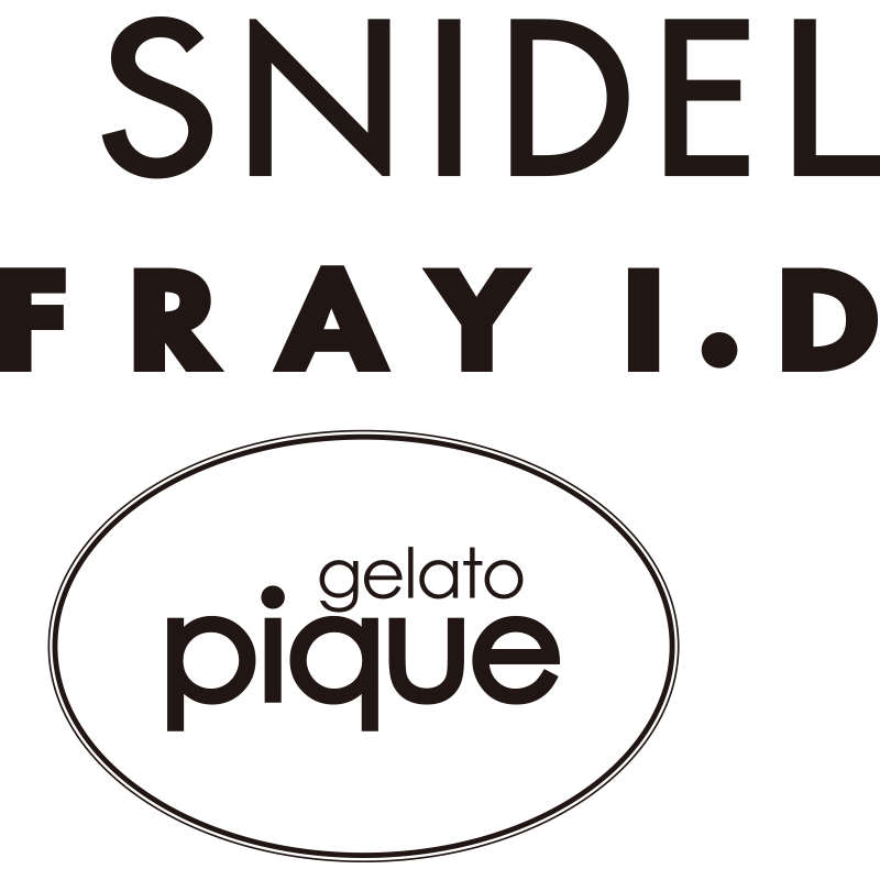 SNIDEL/ FRAY I.D /gelato pique